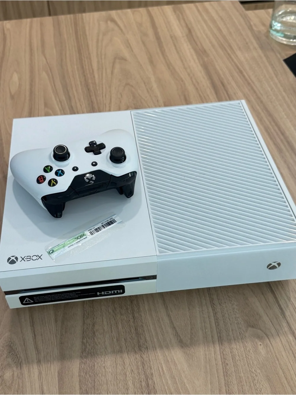 Microsoft Xbox One Console Label - White